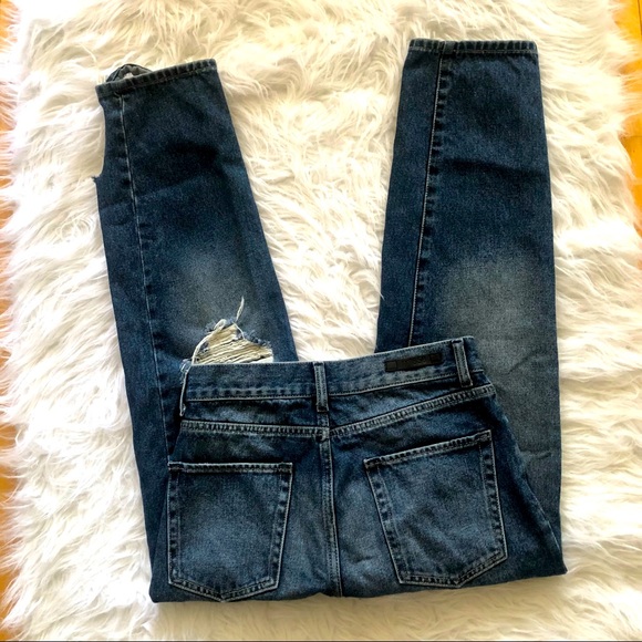 M1858 classic straight leg high waisted jeans size 4/27 - Picture 3 of 9